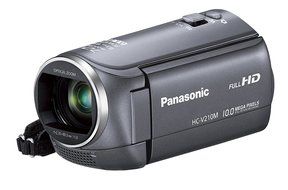 Panasonic Digital Hi-vision Video Camera Incorporation Memory 8gb Gray Hc-v210m-h N2