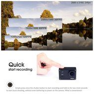 Uphig GitUp GT2 2K 30fps Novatek 96660 1080P WiFi Action Outdoor Sports Helmet Action Camera + Extra 950mAh Rechargable... N6