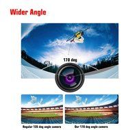 Vetenskap Intelligent WIFI FHD 1080P 2.0 Inch Screen Digital Sports Action Camera, 30M Waterproof 12MP CMOS Camcorder... N7