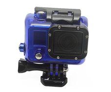 ProGear Blue Waterproof Housing For GoPro Hero 3 With Mount Other Colors Available N2