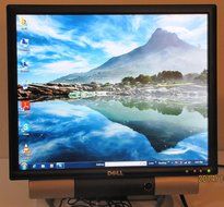 19" Dell 1905FP DVI LCD Monitor (Black/Silver) - GRADE B N3