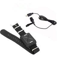 Boblov Microphone Mic+Wrist Wifi Remote Control For Gitup Git2&amp;Git1 Novatek 96660 WiFi 2K Sports Helemet Camera N7