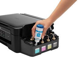 Epson Expression ET-2550 EcoTank Wireless Color All-in-One Supertank Printer with Scanner, Copier, Wi-Fi, Wi-Fi... N4