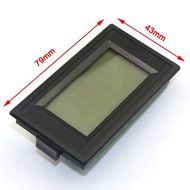 RioRand AC/DC 3 2/1 Digital Ohmmeter Reading 20K Ohms Test LCD Display High Resistance Meters N3