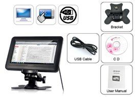 7 Inch LED Touchscreen USB Powered Portable Monitor- 800x480 Resolution N9