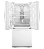 Whirlpool WRF560SEYB 19.5 Cu. Ft. Black French Door Refrigerator - Energy Star N5