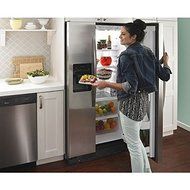 Amana ASD2275BRS 22.0 Cu. Ft. Stainless Steel Side-By-Side Refrigerator N5