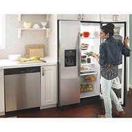 Amana ASD2275BRS 22.0 Cu. Ft. Stainless Steel Side-By-Side Refrigerator N6