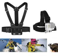 Legazone&reg; 6 All-in-1 Combo Accessories Kit for Gopro Legazone Sports Camera - Head Strap Chest Belt Handle Monopod... N6