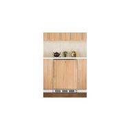 Summit ALB651L 24&quot; ADA Compliant Built-in Capable Compact Refrigerator-Freezer with 5.1 cu.ft. Capacity Factory...