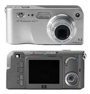 HP Photosmart M517 5.2MP Digital Camera with 3x Optical Zoom (OLD MODEL) N2