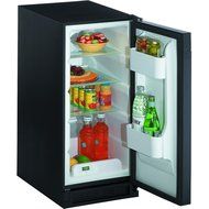 U-Line 1115RS00 3.3 Cu. Ft. Stainless Steel Undercounter Built-In Compact Refrigerator - Energy Star - Right Hinge