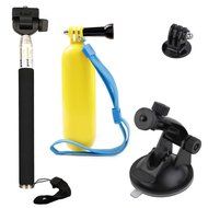 VVHOOY Sports Action Camera Accessory Bundle KitsSuction Cup Mount / Selfie Stick / Floating Hand Grip For GoPro... N7
