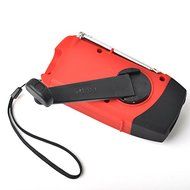CISNO Multi-tasking Emergency Camping LED Flashlight Radio Cellphone Solar Hand Crank Power Bank N4