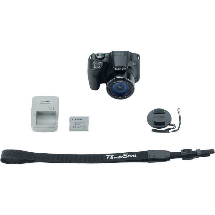 Canon PowerShot SX520 16Digital Camera with 42x Optical Image Stabilized Zoom with 3-Inch LCD (Black) N8