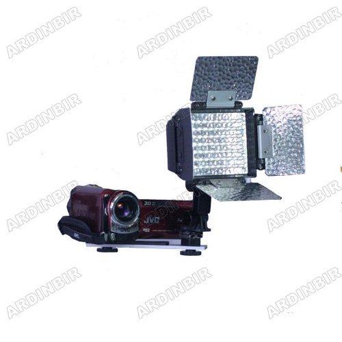 LED Video Light Lite for SANYO VPC-CG20, CG10, CG9, CG6, CG65, FH1A, FH1, HD2000A, HD1010, HD700, HD2000, HD2,... N7
