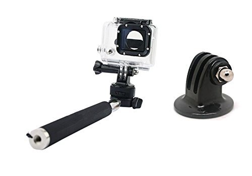 ProGear High Grade Aluminum 3.5 Foot Monopod With Tripod Adapter For GoPro Hero 4/3+/3/2/1