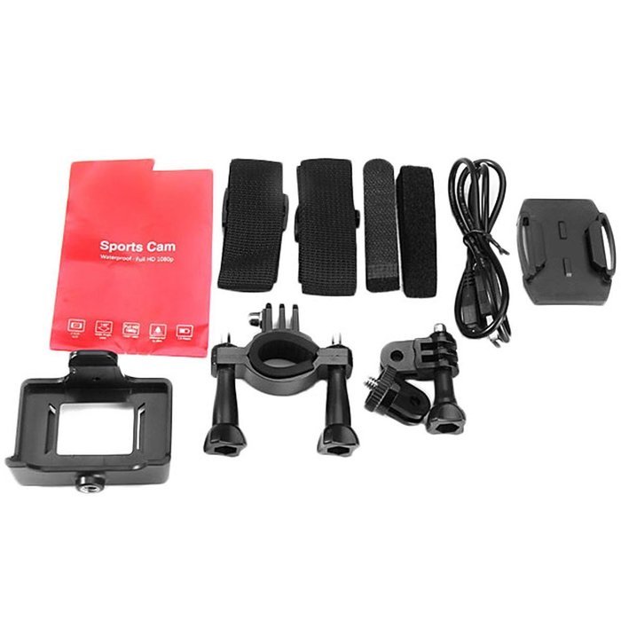 HD 1080P MJPEG 2 inch LCD IP68 30m Waterproof Sports Action Camera DVR N6