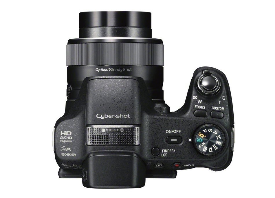 Sony Cyber-shot DSC-HX200V 18.2 MP Exmor R CMOS Digital Camera with 30x Optical Zoom and 3.0-inch LCD (Black)... N12