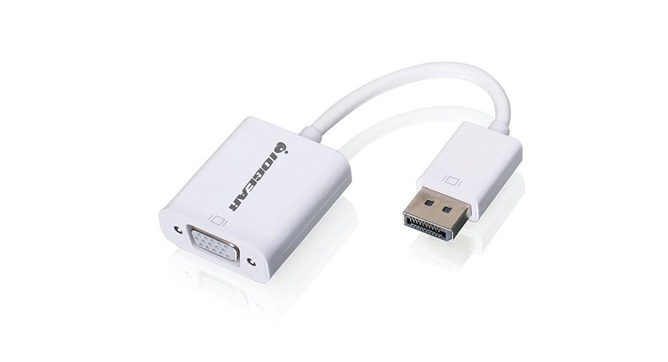 IOGEAR DisplayPort to DVI Adapter Cable, White (GDPDVIW6) N14