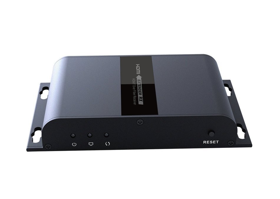 E-More HDMI Optic Fiber Extender With IR Remote Control,Extend 20Km HDMI Extender 1080P Support One Transmitter... N4