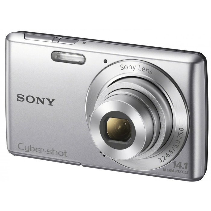 Sony Cyber-shot DSC-W620 14.1 MP Digital Camera with 5x Optical Zoom and 2.7-Inch LCD (Silver) - New Model N5