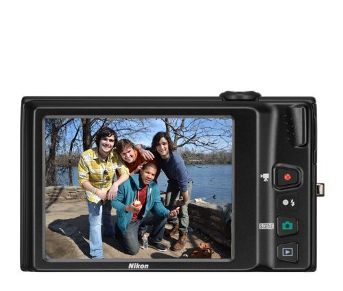 Nikon COOLPIX S4100 14 MP Digital Camera with 5x NIKKOR Wide-Angle Optical Zoom Lens and 3-Inch Touch-Panel LCD... N13