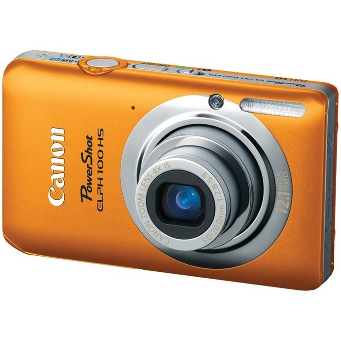 Canon PowerShot ELPH 100 HS 12.1 MP CMOS Digital Camera with 4X Optical Zoom (Pink) N16