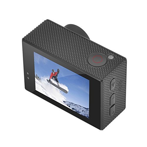SJCAM SJ5000X Elite Edition Action Camera - Gyro Sensor, 4K, Wi-Fi, Loop Recording, WDR, 170 Degree Lens (Black) N4
