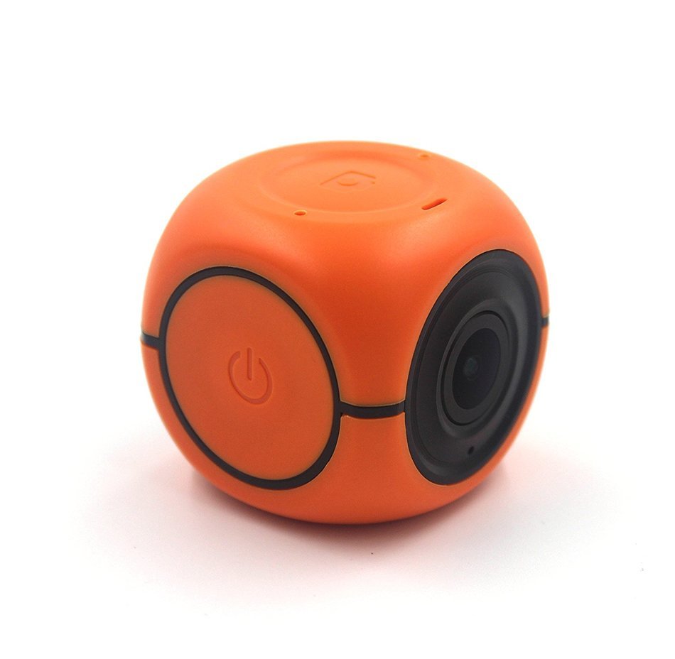 Newyes Mini Sport DV 1080P WIFI Version- Cube ActionWaterproof Camera (Yellow) N10