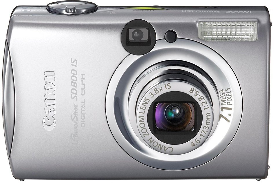 Canon PowerShot SD800 IS 7.1MP Digital Elph Camera with 3.8x Wide Angle Image-Stabilized Optical Zoom (OLD MODEL) N4