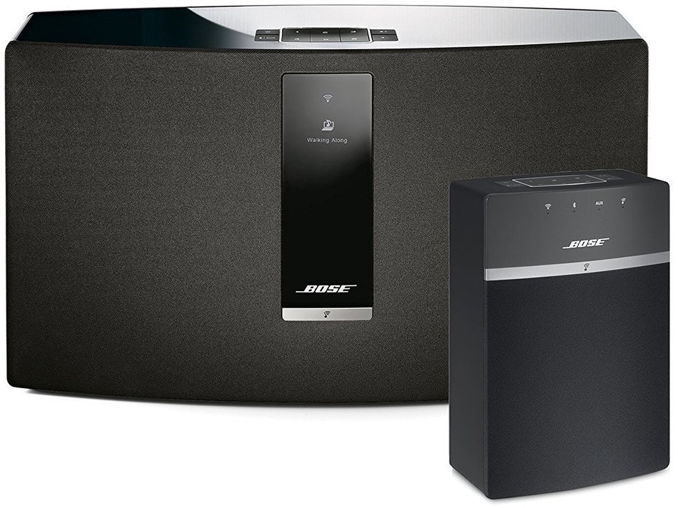 Bose SoundTouch 30 and 10 Wireless Music System Bundle 2-Pack Black