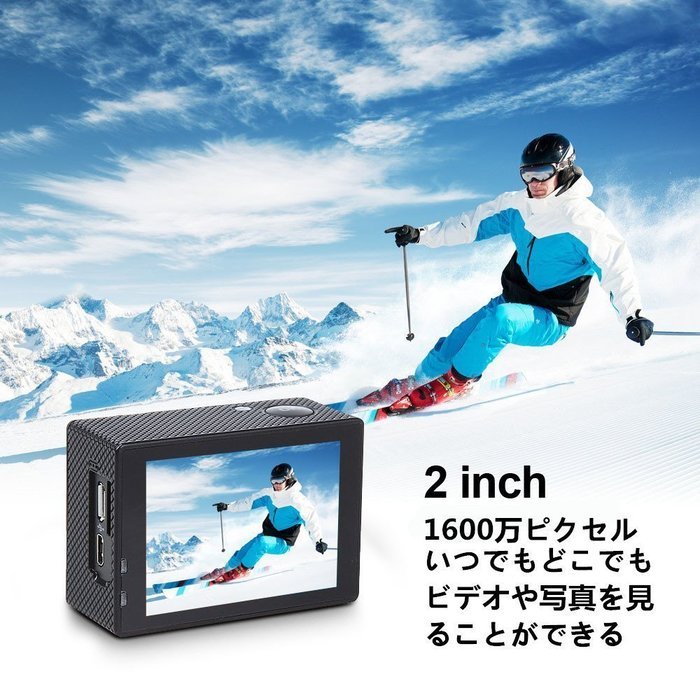 IVSO Ultra HD 4K Sport Action Camera WIFI 4K 60fps HDMI 20MP+ 170 Degree Wide Viewing Angle 2.0 inch LCD Screen... N7