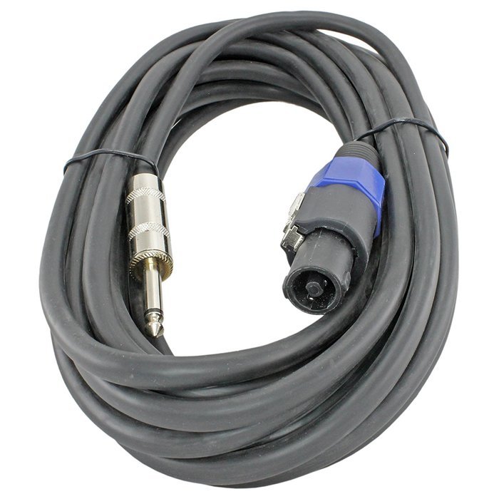 Speakon to 1/4" Speaker Cable - 12 Gauge (10ft) N6