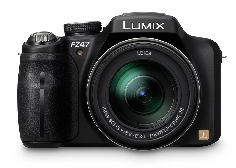 Panasonic Lumix DMC-FZ47K 12.1 MP Digital Camera with 24xOptical Zoom - Black (OLD MODEL) N4