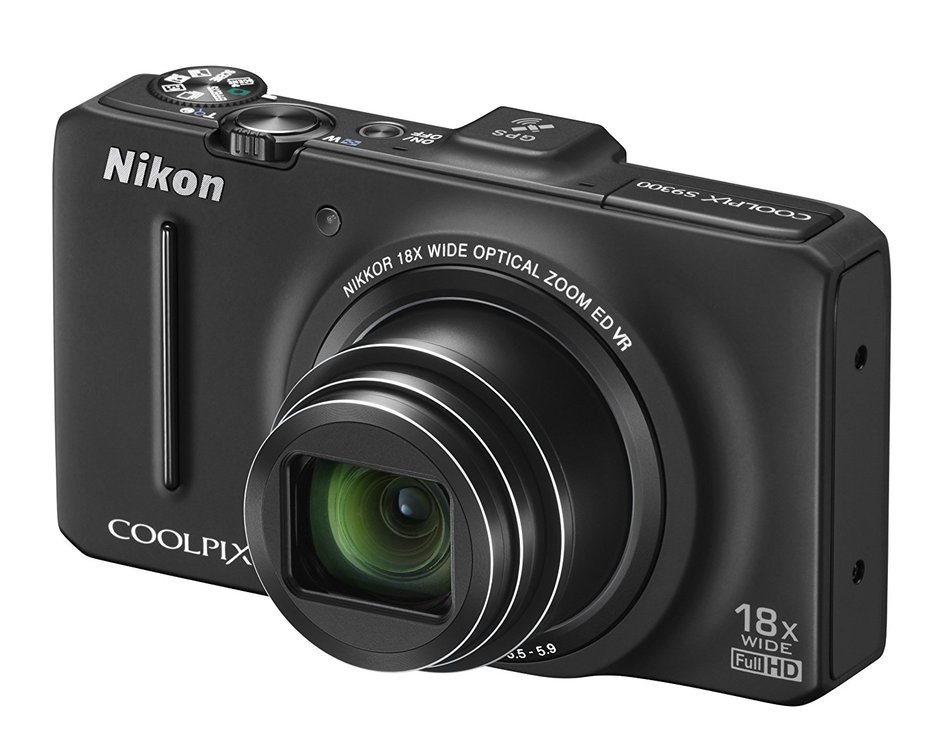 Nikon COOLPIX S9200 16 MP CMOS Digital Camera with 18x Zoom NIKKOR ED Glass Lens and Full HD 1080p Video (Black... N4