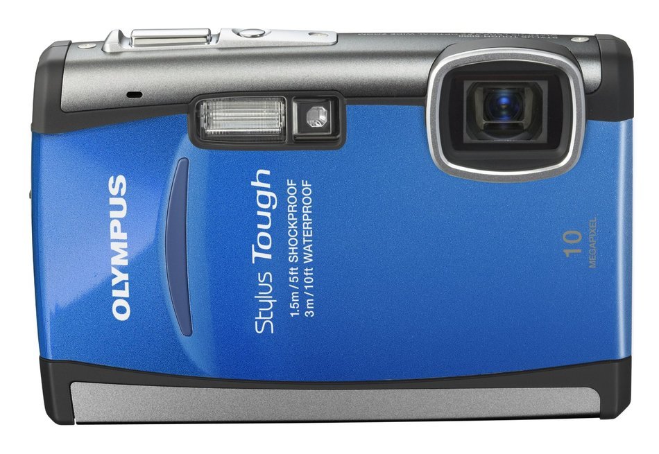 Olympus Stylus Tough-6000 10 MP Waterproof Digital Camera with 3.6x Wide Angle Optical Dual Image Stabilized Zoom... N8
