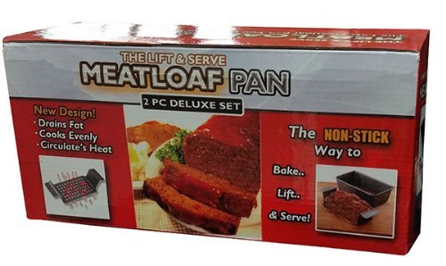 The Perfect Lift & Serve Meatloaf Pan N5