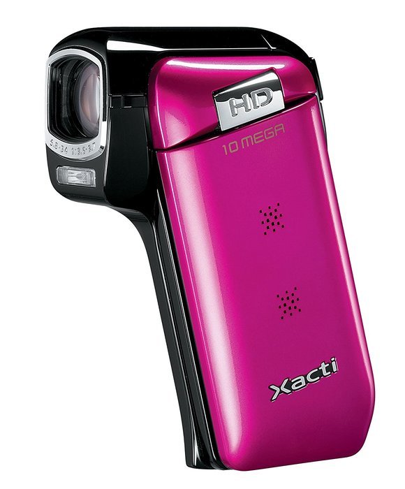 Sanyo Xacti CG10 Dual Camera HD Flash Memory Camcorder with 5x Optical Zoom (Black) (Discontinued by Manufacturer)