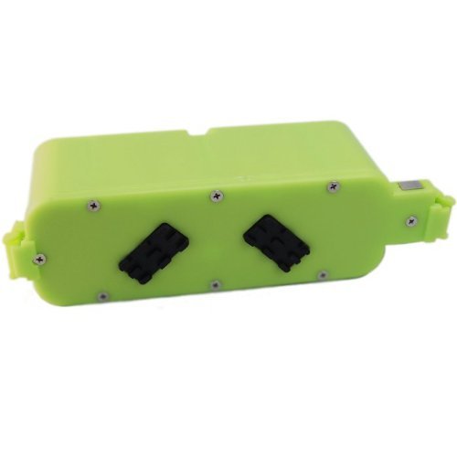 HQRP High Capacity Battery for iRobot Dirt Dog Discover / Irobot DirtDog 1100 replacement plus HQRP Coaster