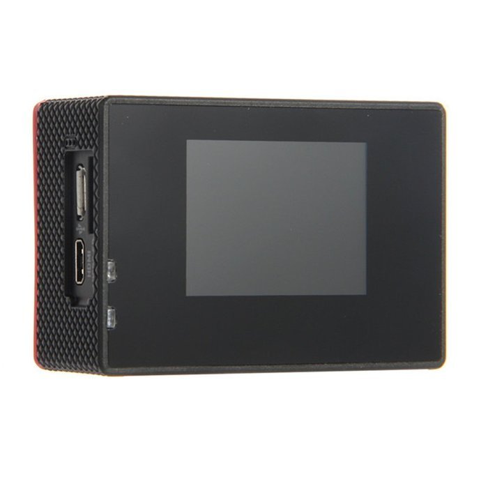 Generic 1080P 12MP 170 Degree Full HD Micro USB 2.0 Wifi SJ4000 Outdoor Sports DVR Cam Action DV Camera (Red) N2
