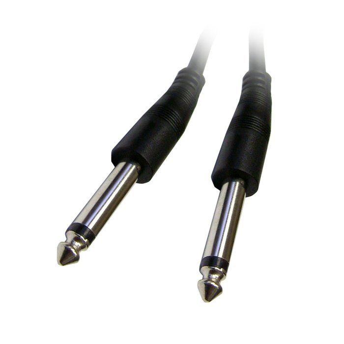 CableWholesale 10-Feet 1/4-Inch Mono Male to 1/4-Inch Mono Male Cable (10A1-61110)