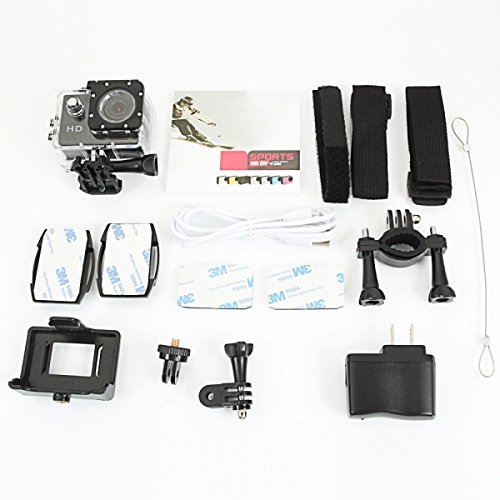 Soogo 1.5 inches LCD 720P HD Wearable Style Waterproof Movement DVR Sport Camcorder Car Cam N6