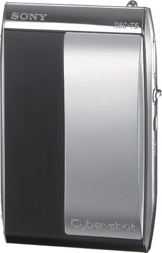 Sony Cybershot DSCT5 5.1MP Digital Camera with 3x Optical Zoom (Black) (Japanese Version)