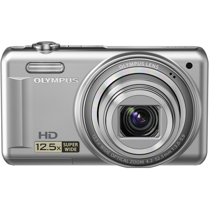 Olympus VR-320 14 MP Digital Camera with 12.5x Optical Zoom and 3" LCD (Silver) (Old Model) N6