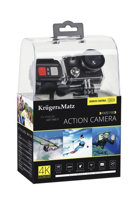 Sport CAM 4K Kruger&Matz Black N7