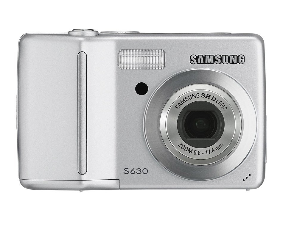 Samsung Digimax S630 6MP Digital Camera with 3x Optical Advanced Shake Reduction Zoom (Black) N4