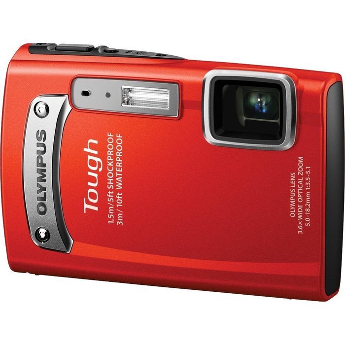 Olympus TG-320 14 MP Tough Series Camera with 3.6x Optical Zoom (Blue) (Old Model)