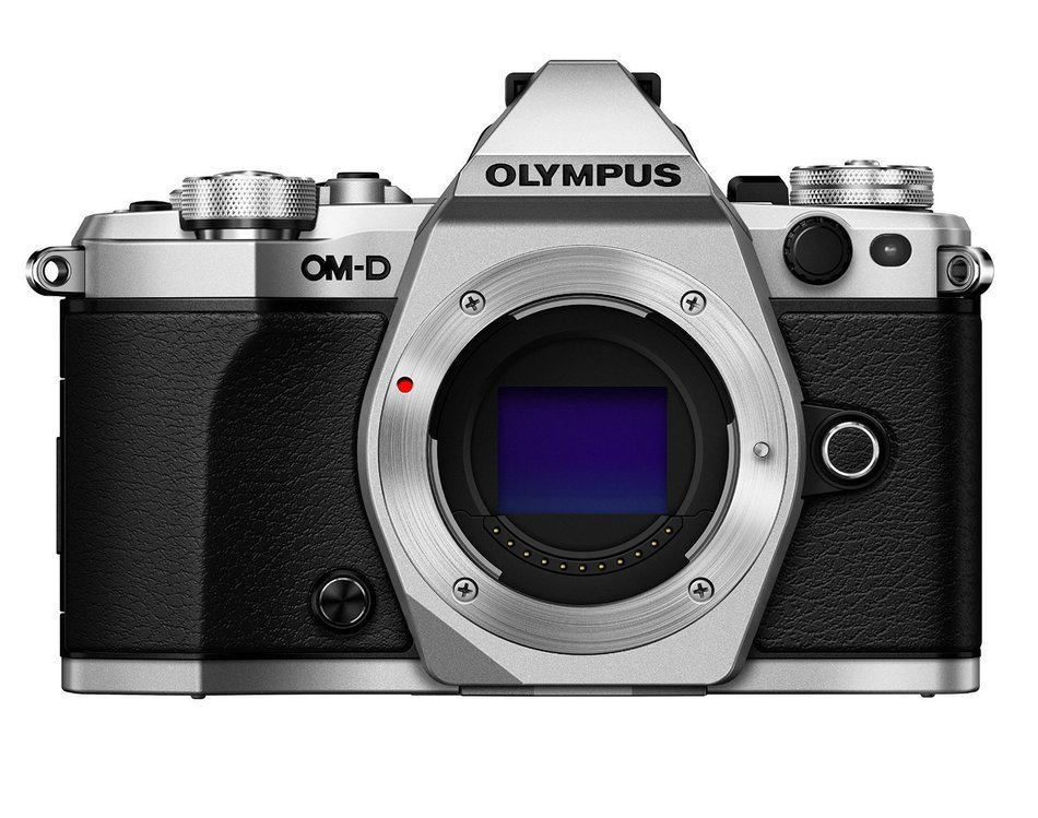 Olympus OM-D E-M5 Mark II (Silver) (Body Only) V207040SU000 OM D EM5 EM M5 w/ Olympus MSC ED M. 60mm f/2.8 Lens N2