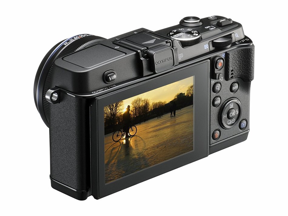 Olympus E-P5 17mm f1.8 and VF-4 16.1 MP Compact System Camera with 3-Inch LCD (Black) - International Version... N13